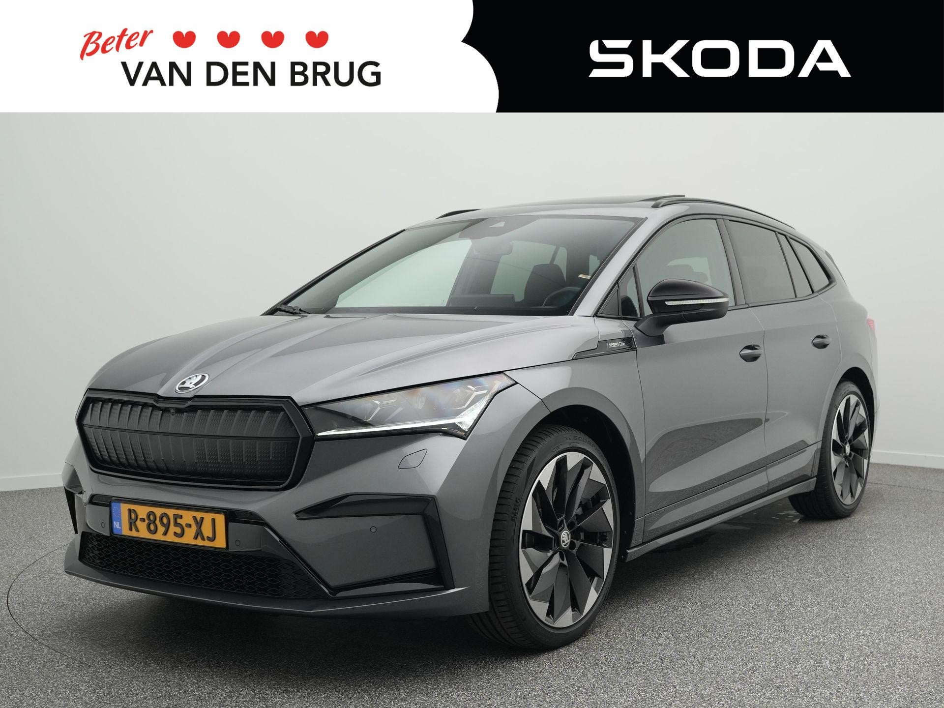 Skoda Enyaq iV 80 Sportline | SoH 96,4% | Trekhaak | Panoram