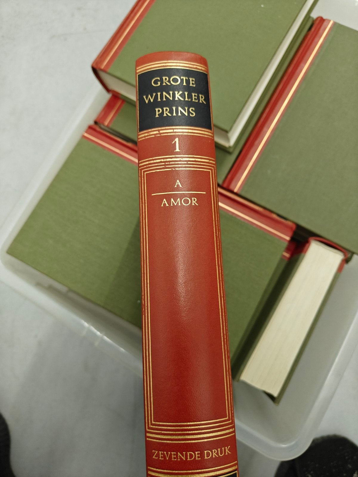 Grote Winkler Prins collectie, Ophalen, Zo goed als nieuw, Algemeen