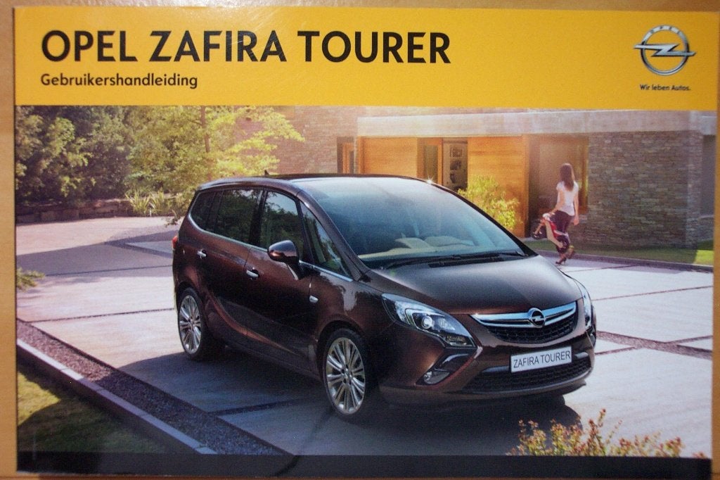 Opel Zafira C instructieboek NIEUW Sportstourer ZAFIRA OPC, Verzenden