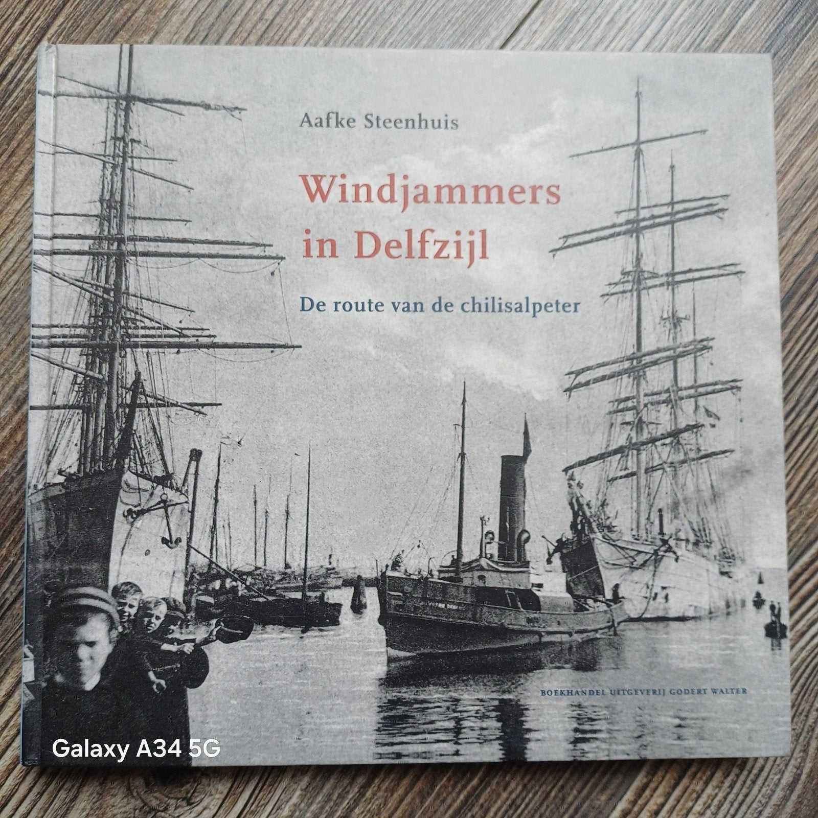 Windjammers in Delfzijl: De route van de chilisalpeter, Ophalen of Verzenden, Zo goed als nieuw, Aafke Steenhuis, Nederland