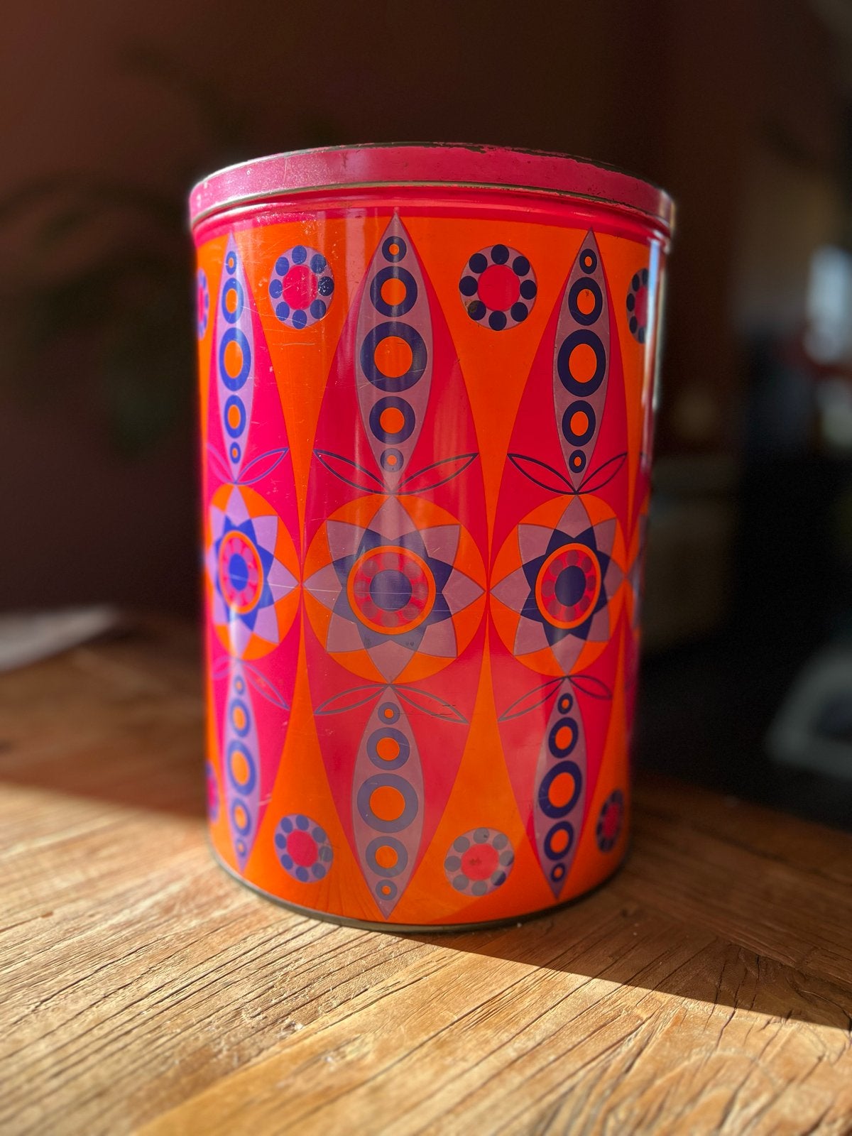 Vintage Tomado blik, Ophalen of Verzenden