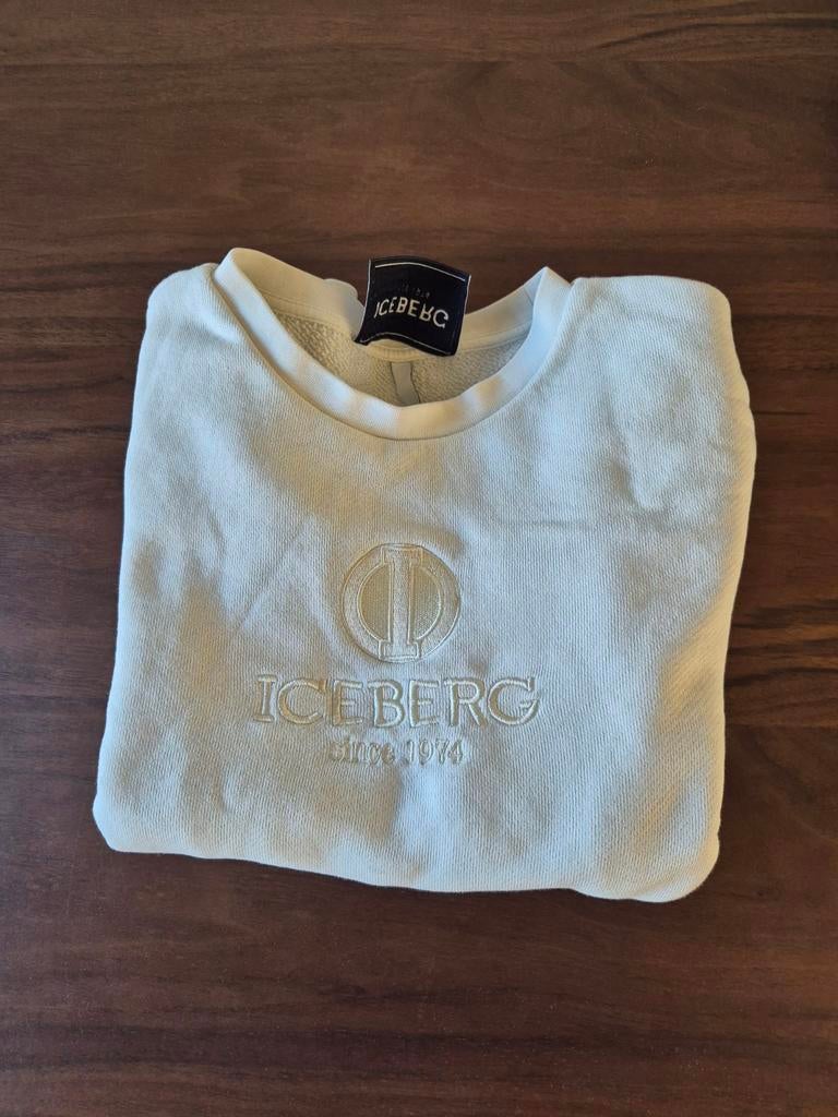 Iceberg sweater maat S, Beige, Ophalen of Verzenden, Zo goed als nieuw, Maat 46 (S) of kleiner