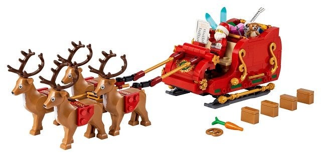LEGO Holiday & Event 40499 Santa's Sleigh, Overige thema's, Lego, Nieuw, Complete set