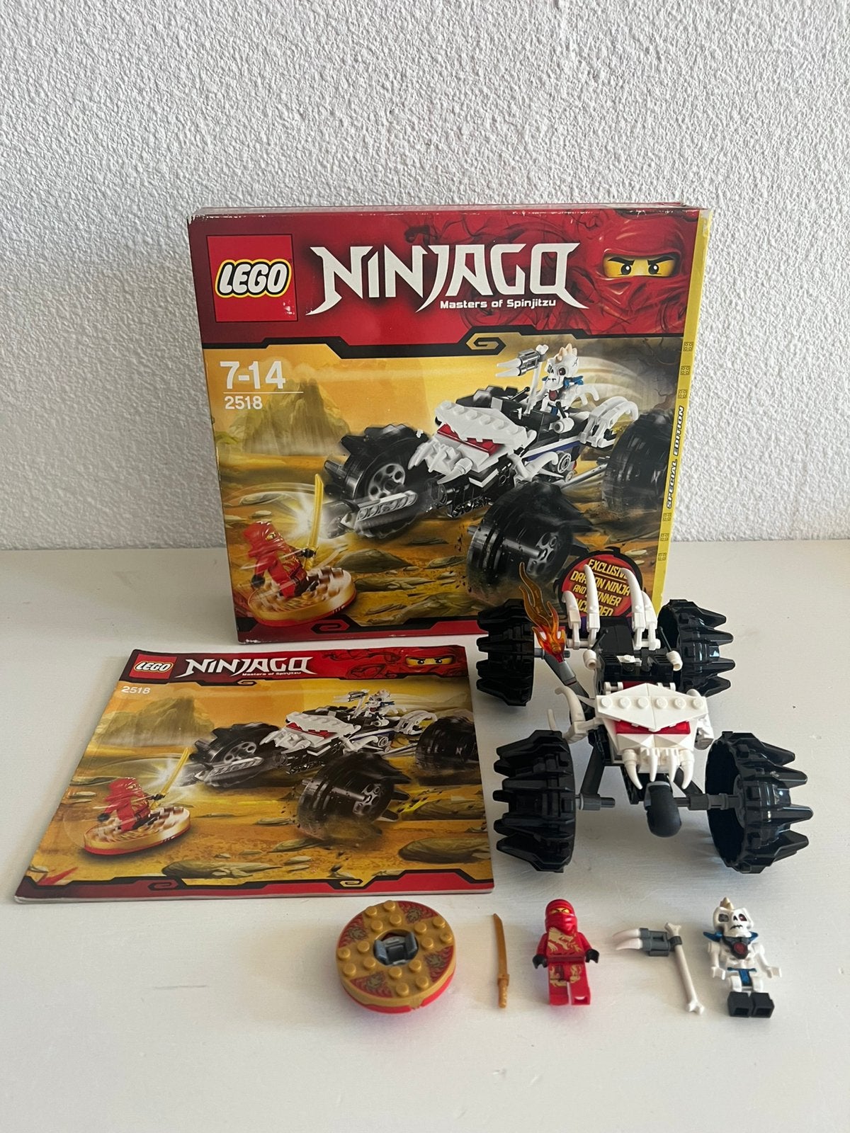 Lego Ninjago 2518 Nuckal’s ATV Compleet met doos!