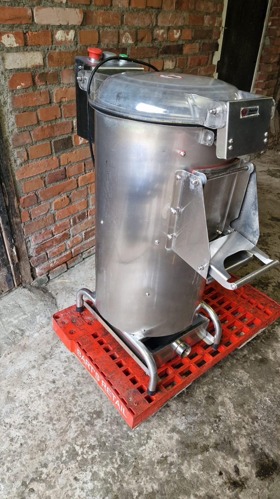 Beeketal BSKM10 Aardappelschilmachine - 10 Liter, Ophalen, Gebruikt, Overige typen