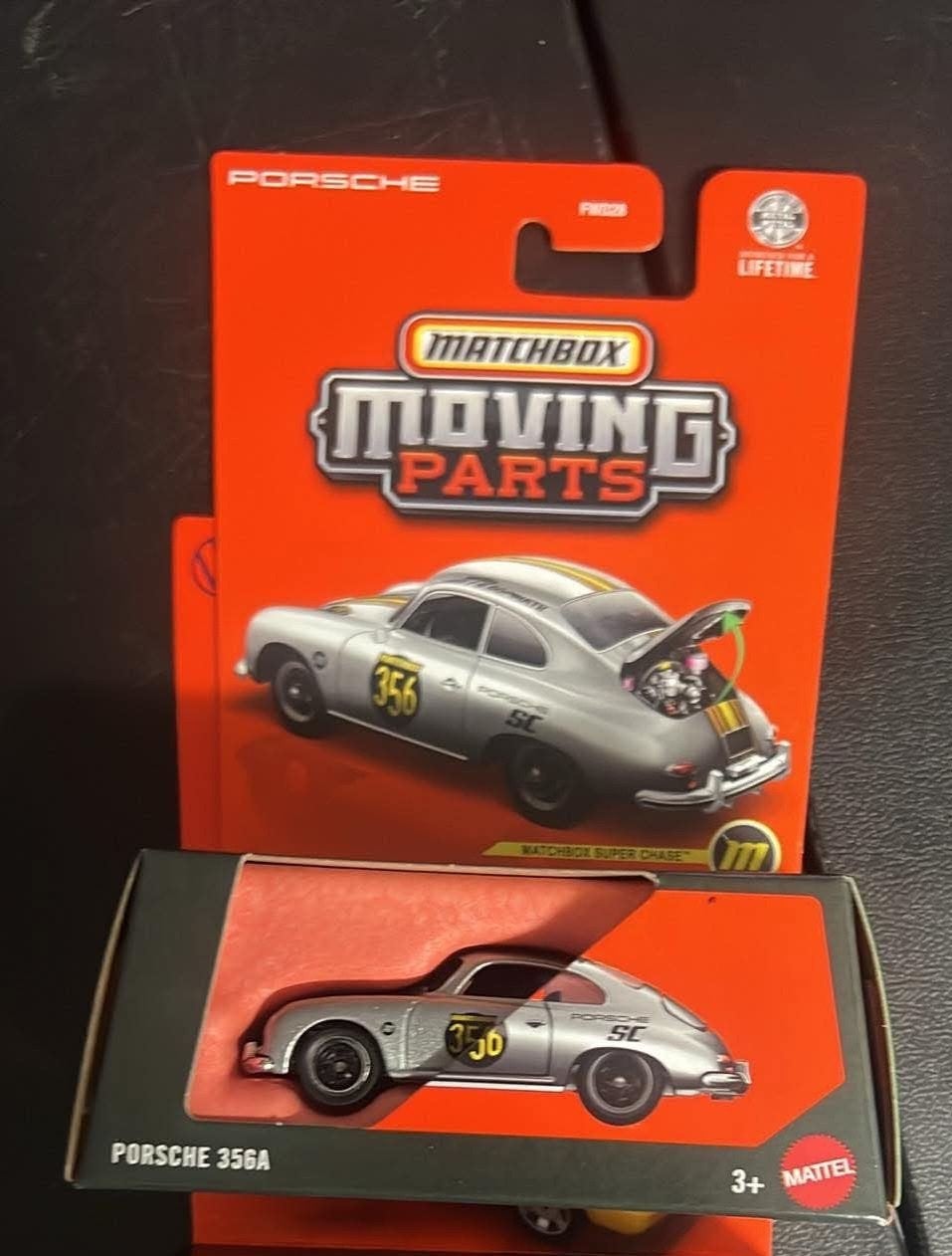 Matchbox Porsche 356 moving parts Super Chase, Ophalen of Verzenden, Auto