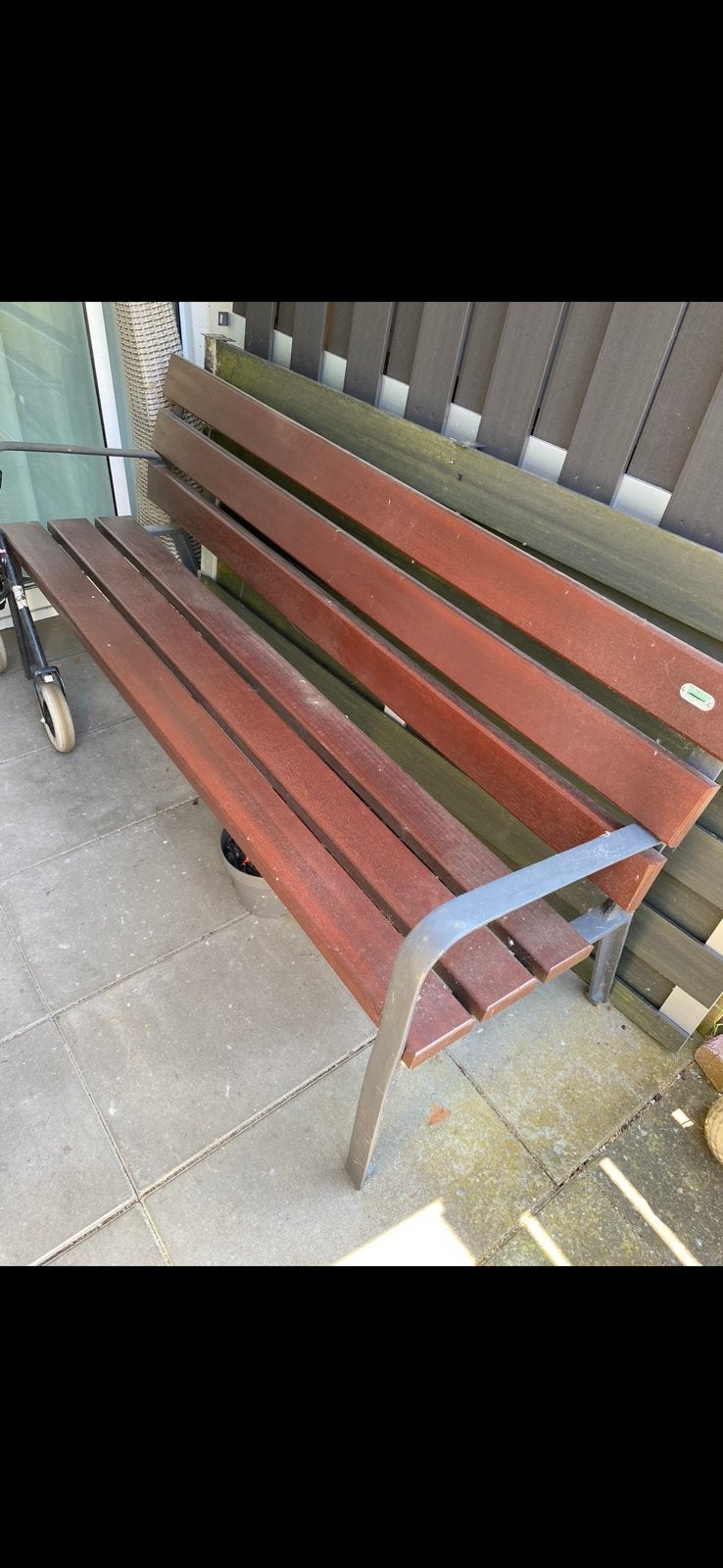 Benito Neobasic Bank - Gebruikt, Tuin en Terras, Ophalen, Gebruikt, Hout