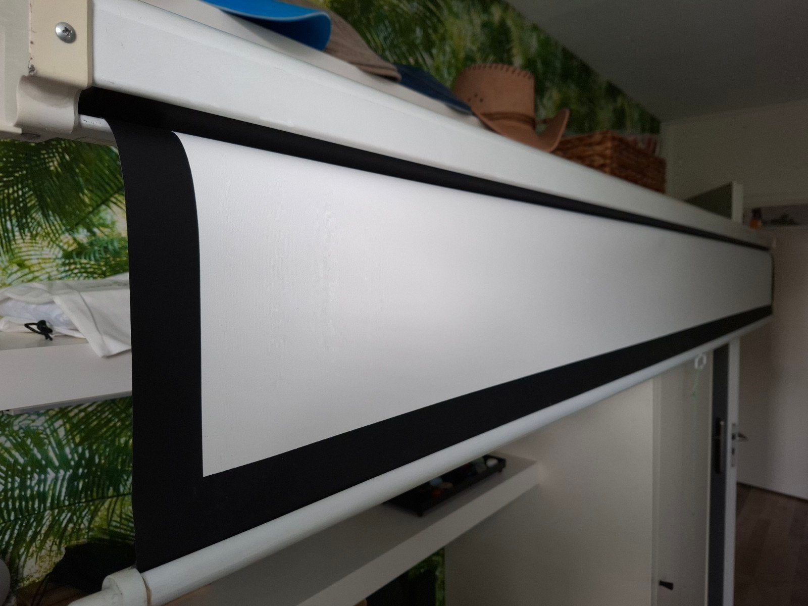 Celexon projectiescherm - Handmatig - 250 cm breed, Ophalen, Handmatig, Gebruikt
