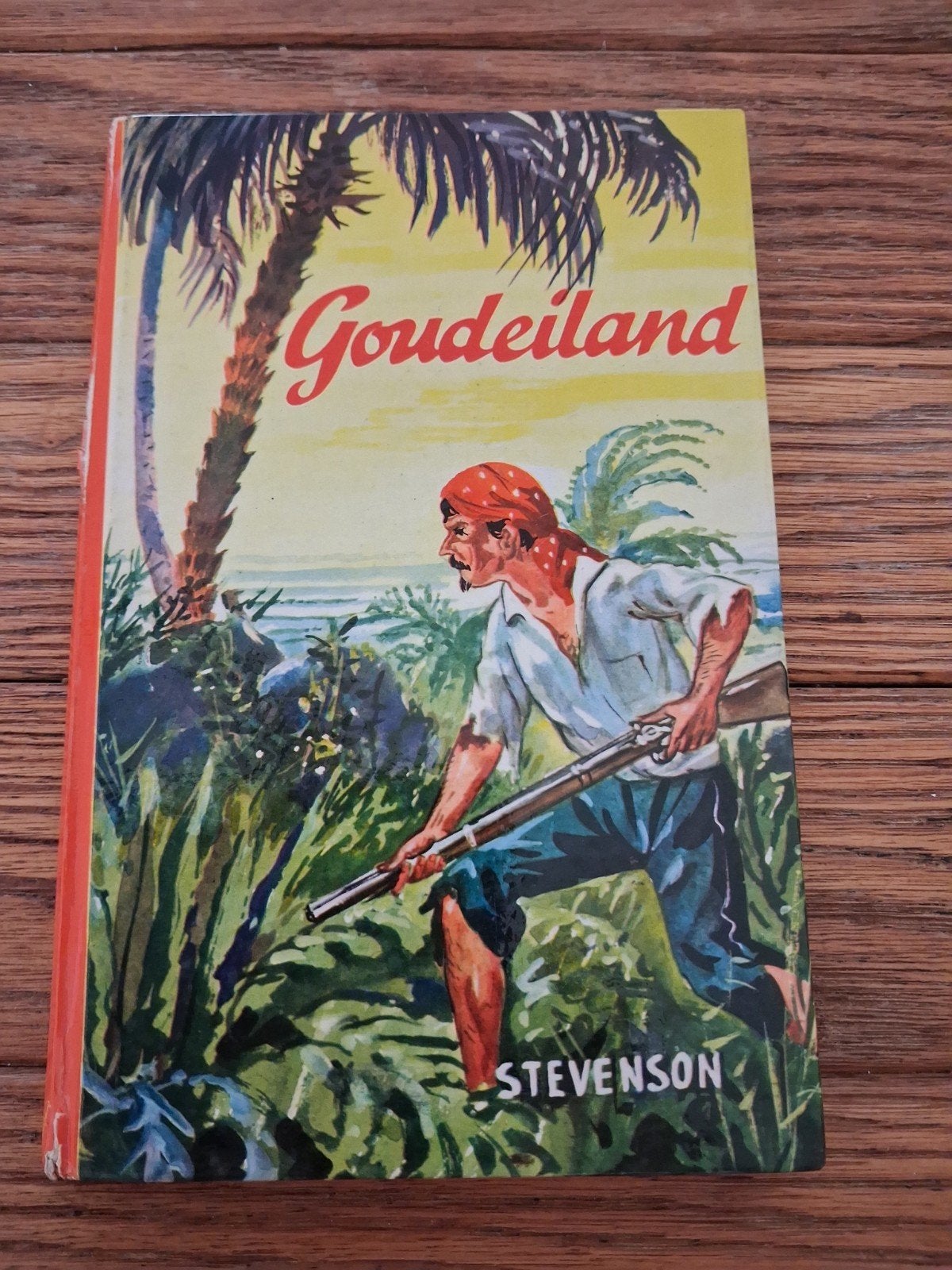 Goudeiland - Robert Louis Stevenson (Vintage Boek), Ophalen of Verzenden, Gelezen, Robert Louis Stevenson