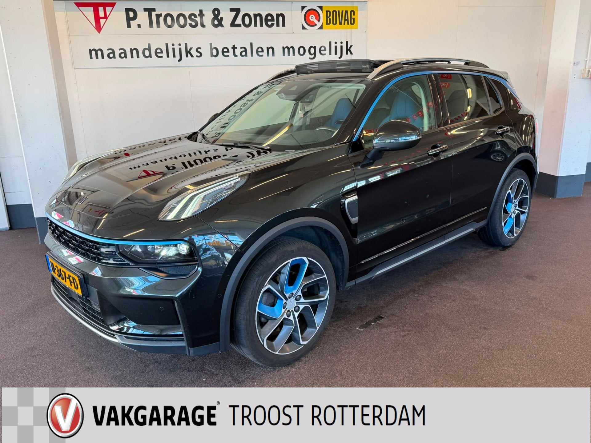 Lynk & Co 01 1.5 | Panoramadak | Achteruitrijcamera | Naviga, Auto's, Stof, Met garantie (alle), 82 pk, Bedrijf