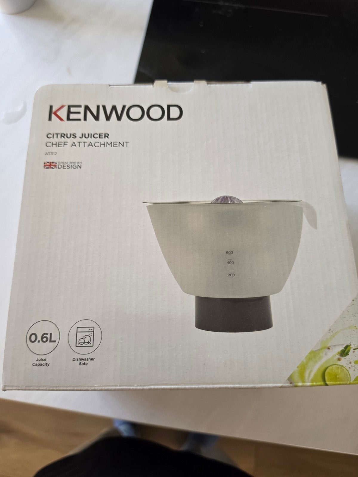 Kenwood Citruspers Chef Opzetstuk AT312 - Nieuw in doos, Ophalen of Verzenden, Nieuw