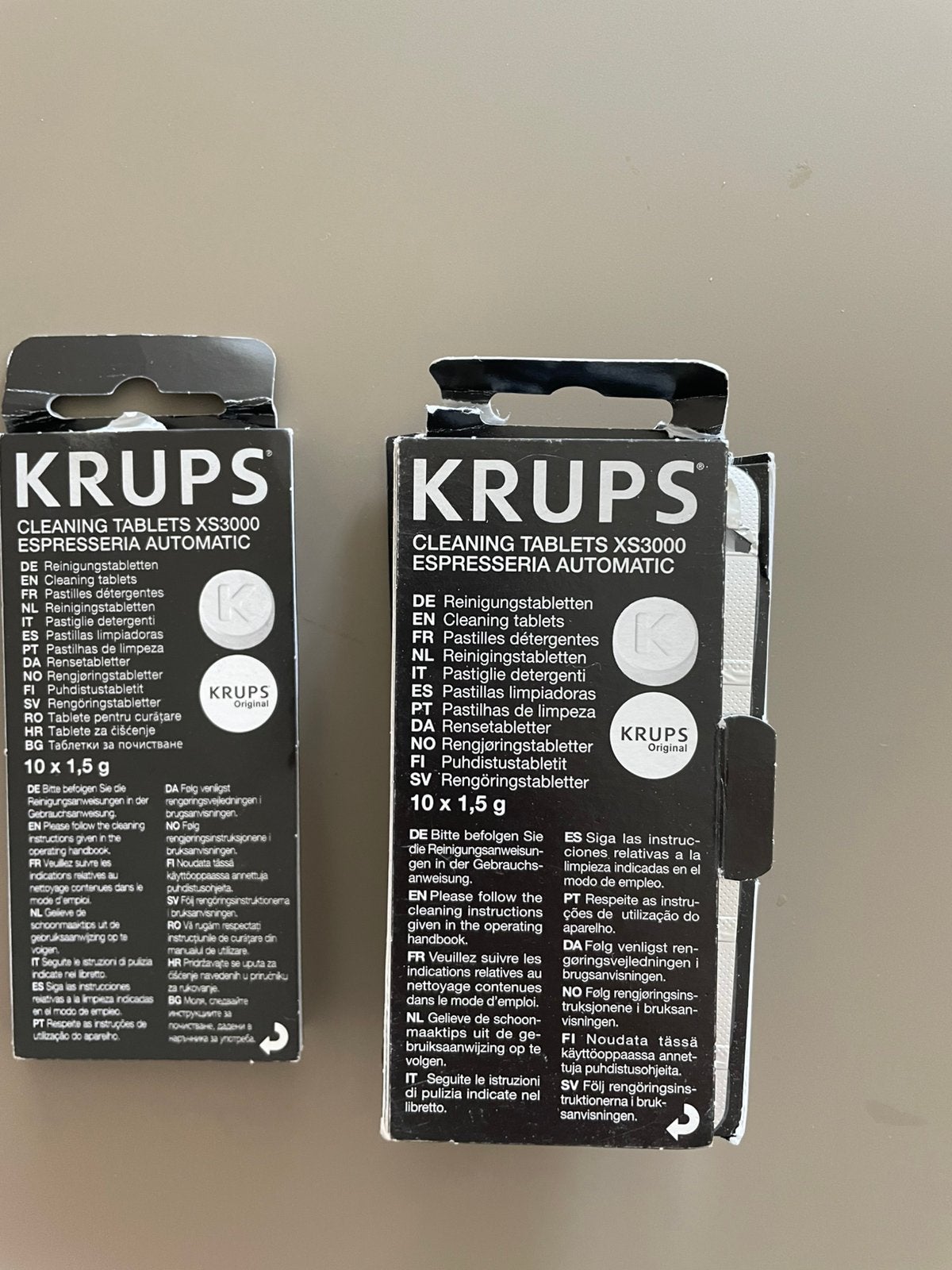Krups reinigertabletten voor koffie automaat, Ophalen of Verzenden, Zo goed als nieuw