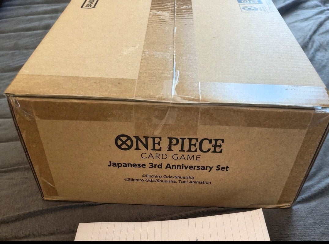 One Piece Card Game Japanese 3rd Anniversary Set (ENGLISH), Ophalen of Verzenden, Nieuw, Overige typen