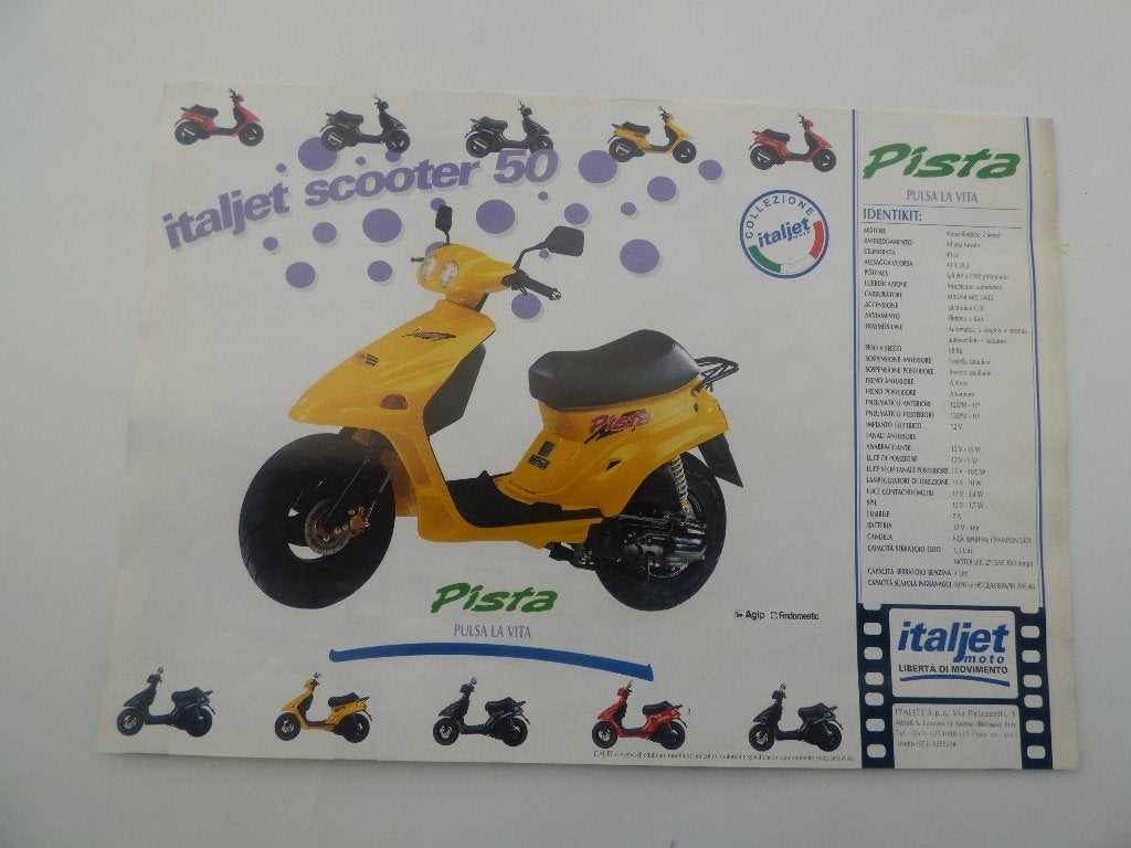 ITALJET PISTA SCOOTER FLYER, Ophalen of Verzenden, Gebruikt