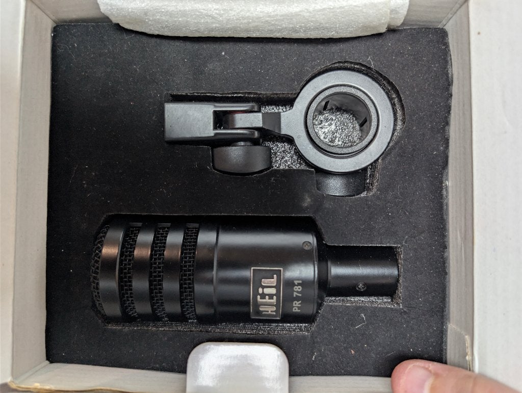 Heil PR781 mic – Perfect voor Broadcast, Podcast & Hamradio, Muziek en Instrumenten, Microfoons, Zo goed als nieuw, Studiomicrofoon