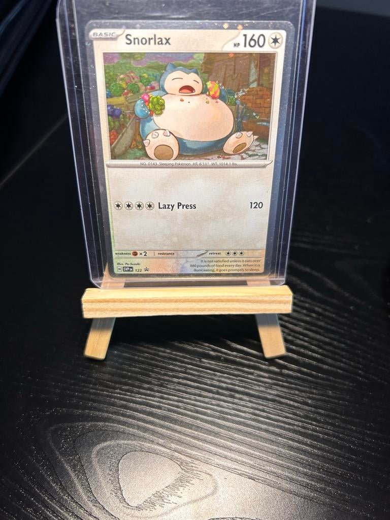 Snorlax Promo Kaart - Near Mint - Gewilde Kaart, Ophalen of Verzenden, Zo goed als nieuw, Losse kaart