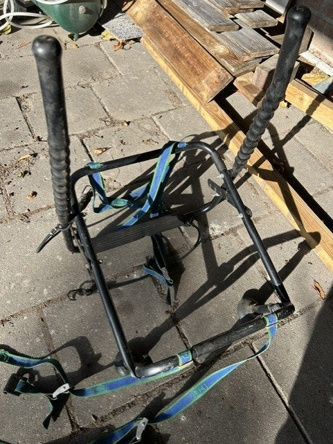 fietsrek, geen trekhaak nodig, 2 fietsen, Fietsen en Brommers, Ophalen, Gebruikt