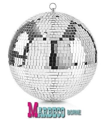 Spiegelbol, Discobal met Spiegels, 30cm excl. motor, Discobol, Nieuw, Info@marbeco.nl, BeamZ