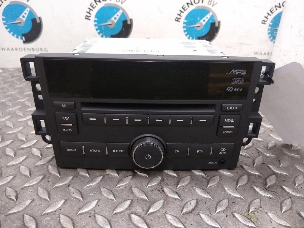 CHEVROLET AVEO RADIO 2009, Auto-onderdelen, Overige Auto-onderdelen, Gebruikt, ARN erkend, Stiba lid, Erkend duurzaam, Ophalen of Verzenden