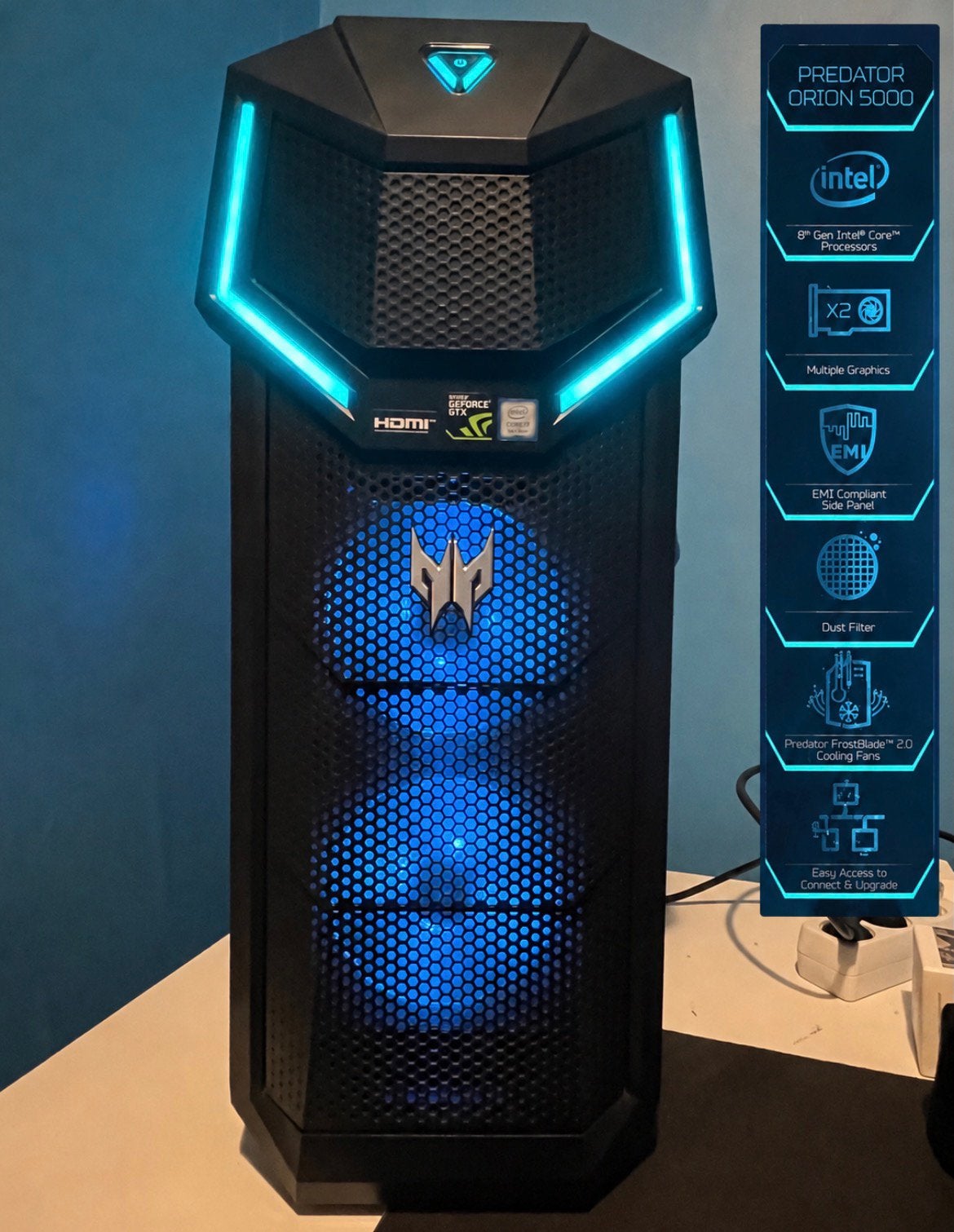 Acer Predator Orion 5000 i7 GTX 1060, Computers en Software, Desktop Pc's, Gebruikt, 8 GB, Ophalen of Verzenden, Gaming