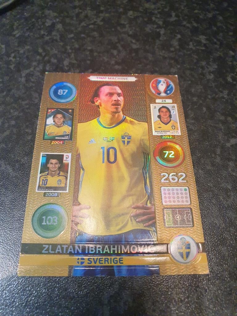 Euro 2016 card Ibrahimovic, Ophalen of Verzenden, Nieuw, Buitenlandse clubs, Spelerskaart