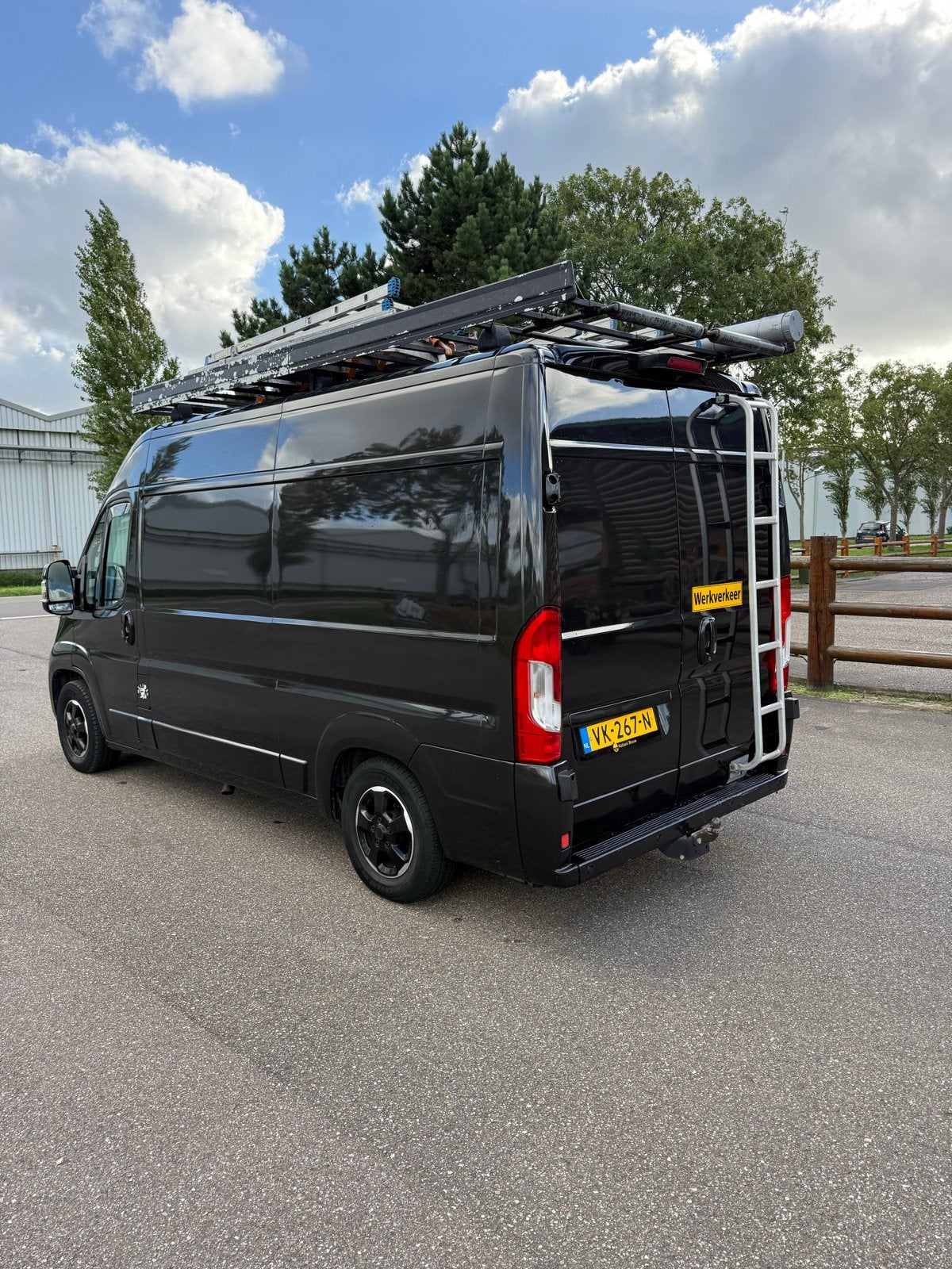Imperiaal met trap voor Peugeot Boxer, Auto diversen, Ophalen of Verzenden, Gebruikt