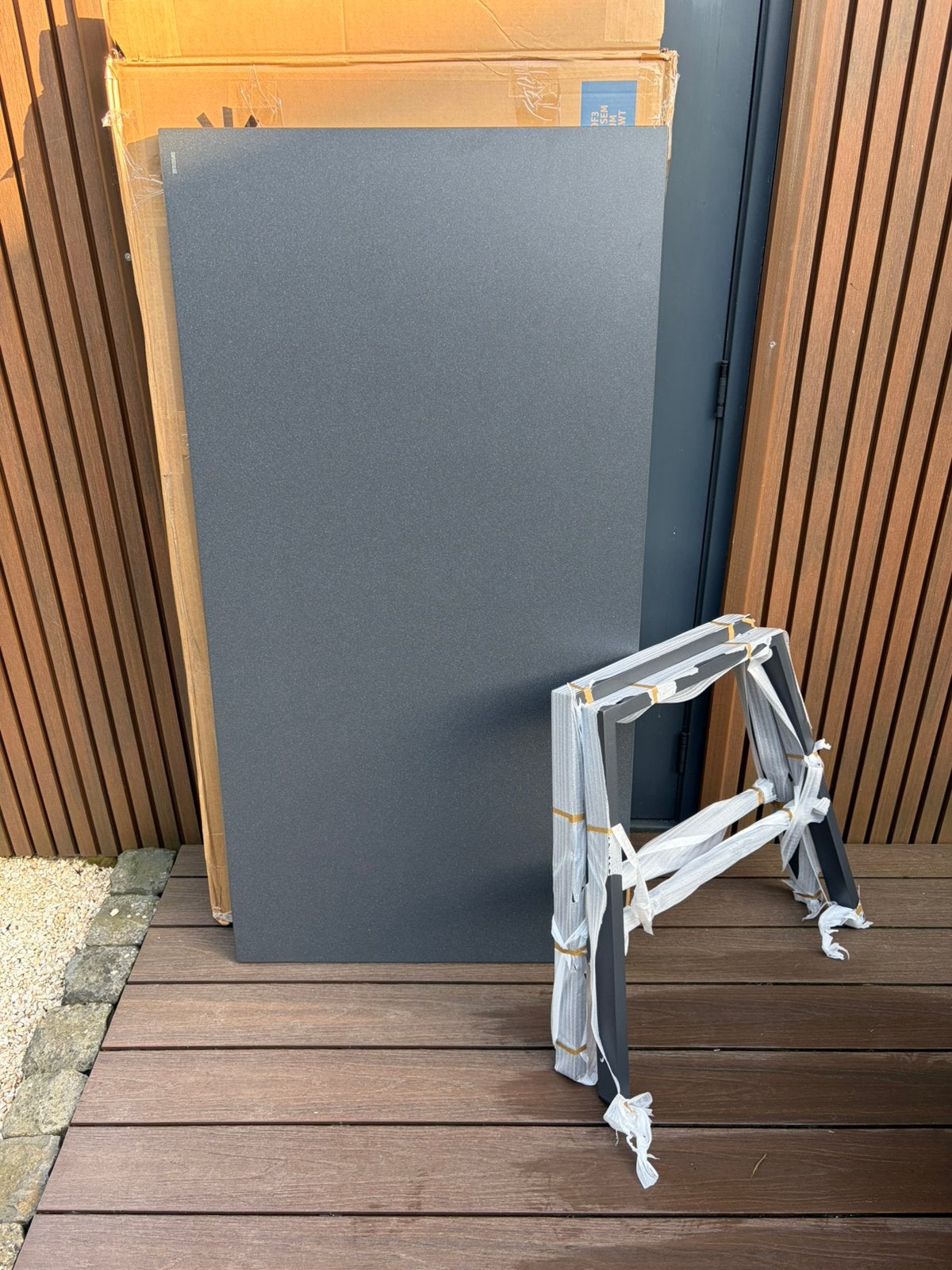 Tuintafel Sem intratuin, Tuin en Terras, Tuintafels, Nieuw, Rechthoekig, Aluminium, Ophalen