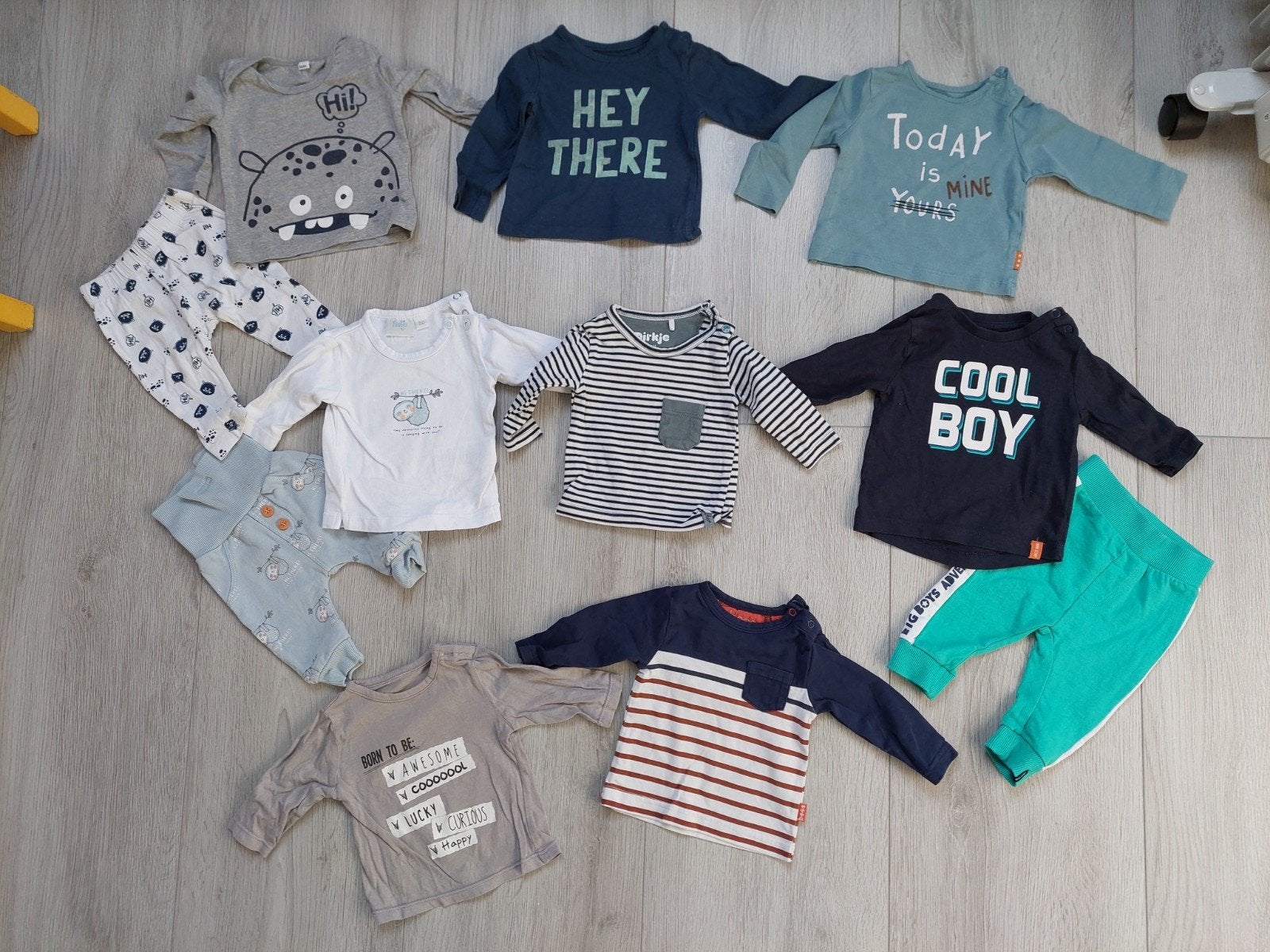 Longsleeves maat 50 jongen shirts longsleeve shirt, Ophalen of Verzenden, Zo goed als nieuw, Jongetje, Shirtje of Longsleeve