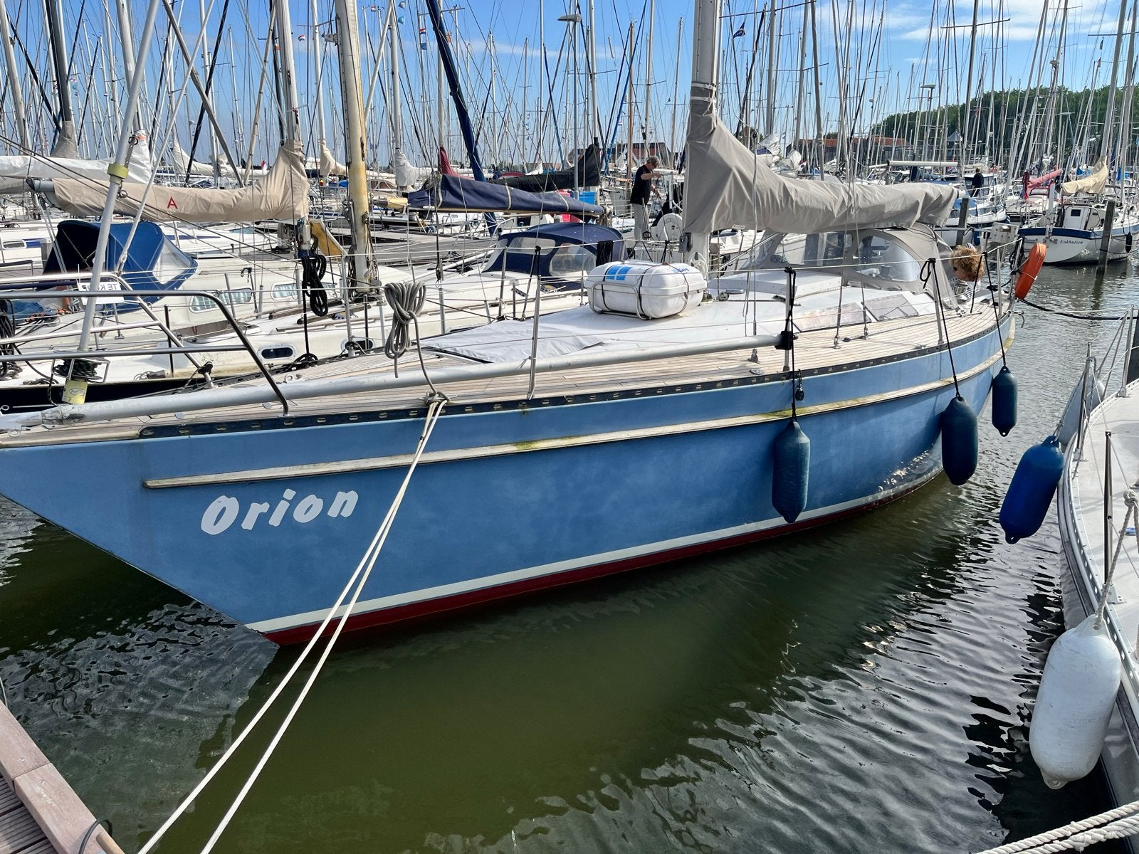 Zeiljacht Orion - Klaar voor avontuur op het water, Watersport en Boten, 10 m, Overige merken, Gebruikt, Binnenboordmotor