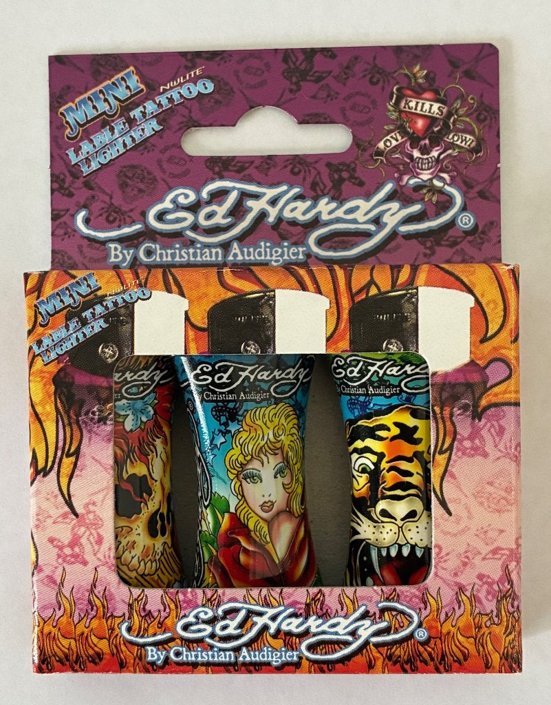 Ed Hardy aanstekers Y2K, Verzenden, Nieuw, Aansteker