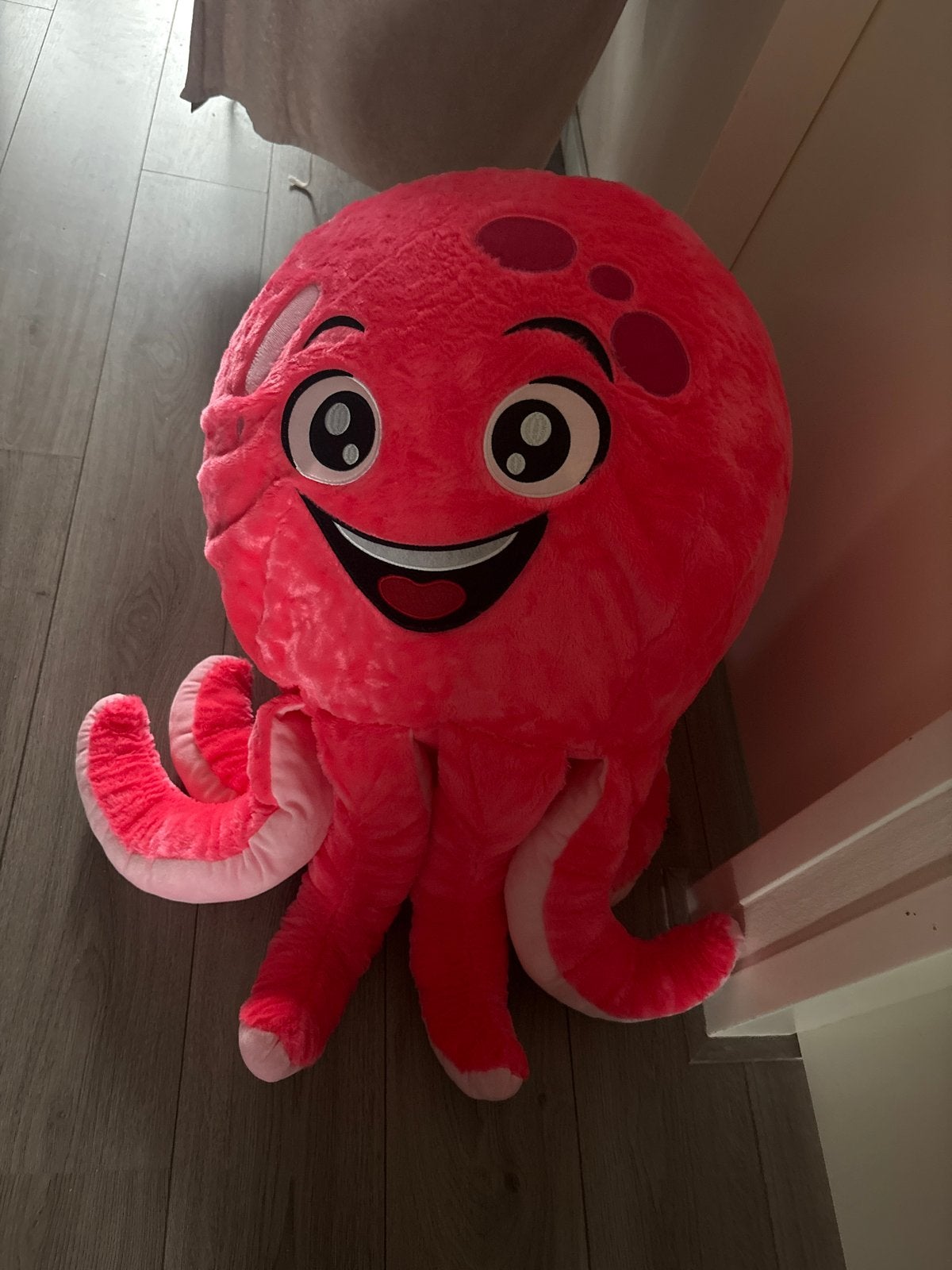 Grote roze octopus knuffel - nieuw, Kinderen en Baby's, Ophalen, Overige typen, Nieuw, Middelgroot (20 tot 80 cm)