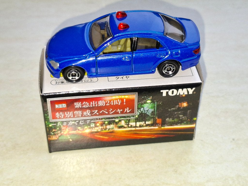Toyota Mark X van Tomica 1/61 Unmarked police car, Ophalen of Verzenden, Nieuw, Auto