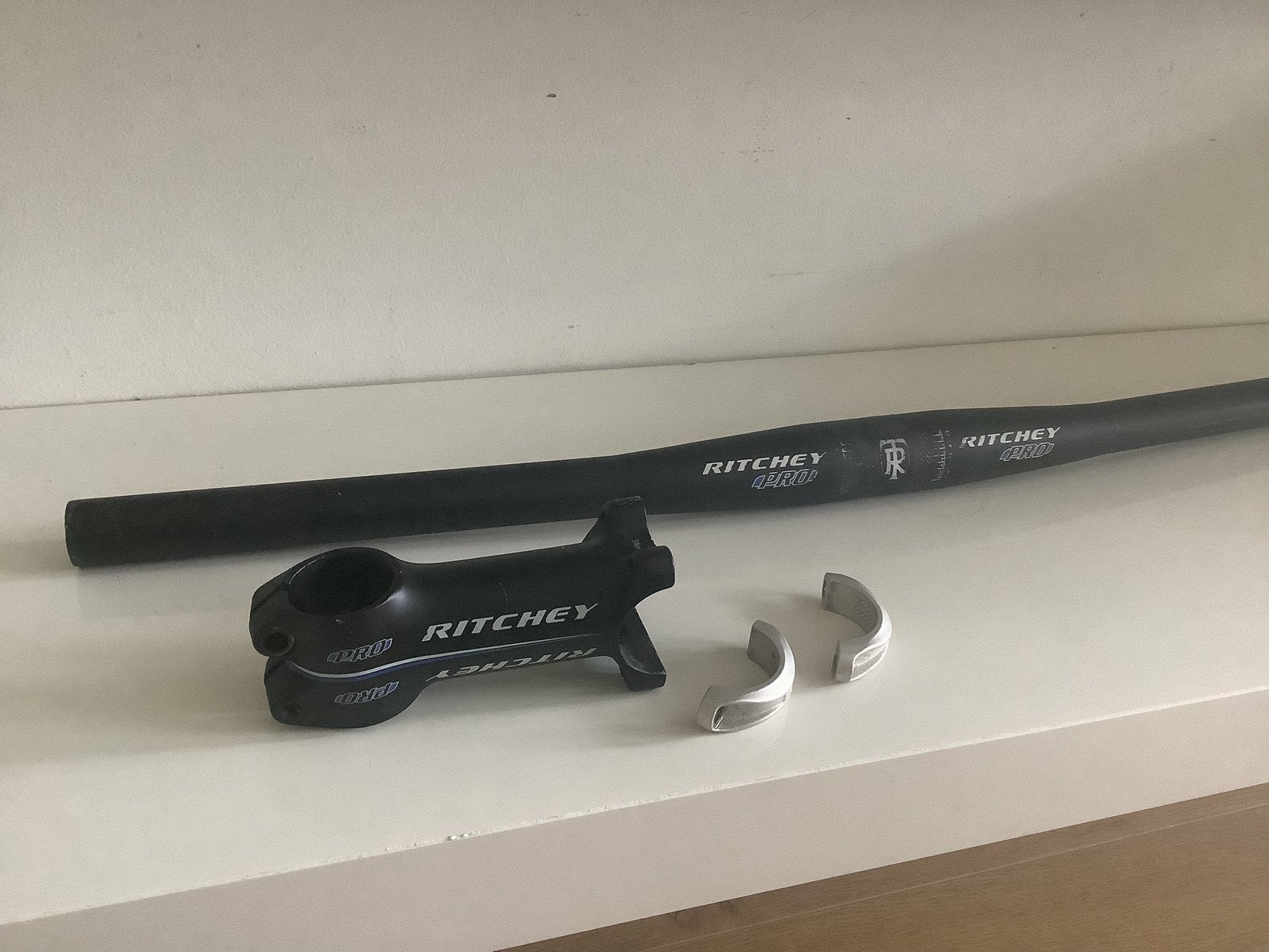 Ritchey Stuurpen MTB 90 mm + stuur 58 cm, Ophalen of Verzenden, Gebruikt, Stuur