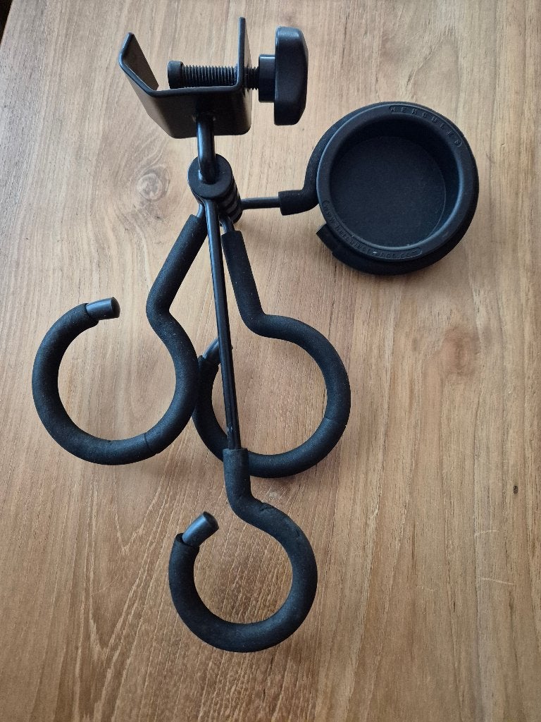 Hercules Stands HCHA-100 Mute Holder Demperhouder, Ophalen, Gebruikt, Instrumentstandaard, Trompet