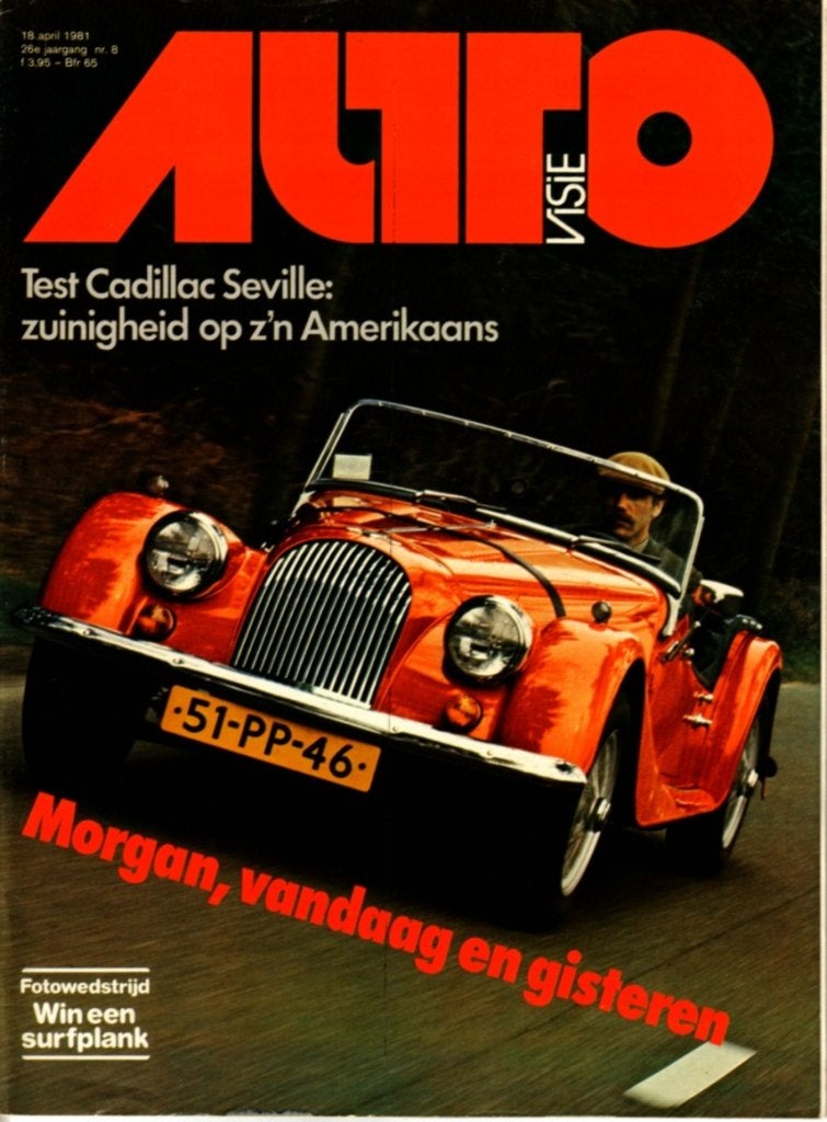 Autovisie test Cadillac Seville April 1981, Ophalen of Verzenden, Gelezen, Overige merken