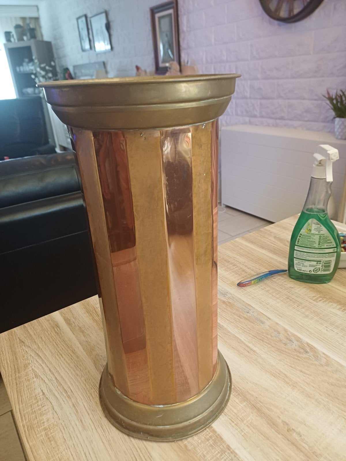 paraplu bak.....ongeveer 50 jaar oud., Ophalen, Zo goed als nieuw, Overige materialen