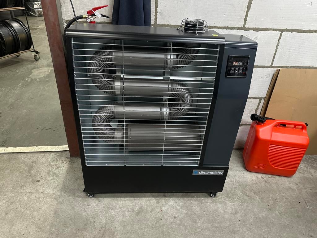 Infrarood Climameister 16kW Diesel Heater, 30 tot 80 cm, Gebruikt, Kachel, Minder dan 60 cm