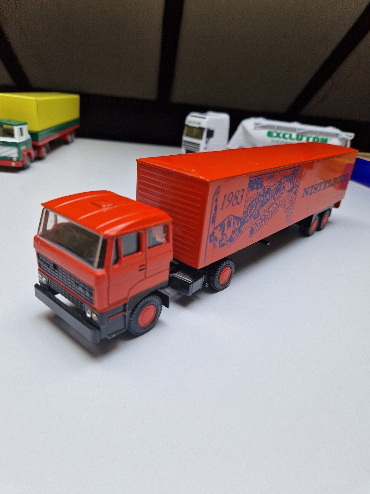 Lion toys  Daf 2800 . NISTELRODE., Ophalen of Verzenden, Zo goed als nieuw, Bus of Vrachtwagen, Lion Toys