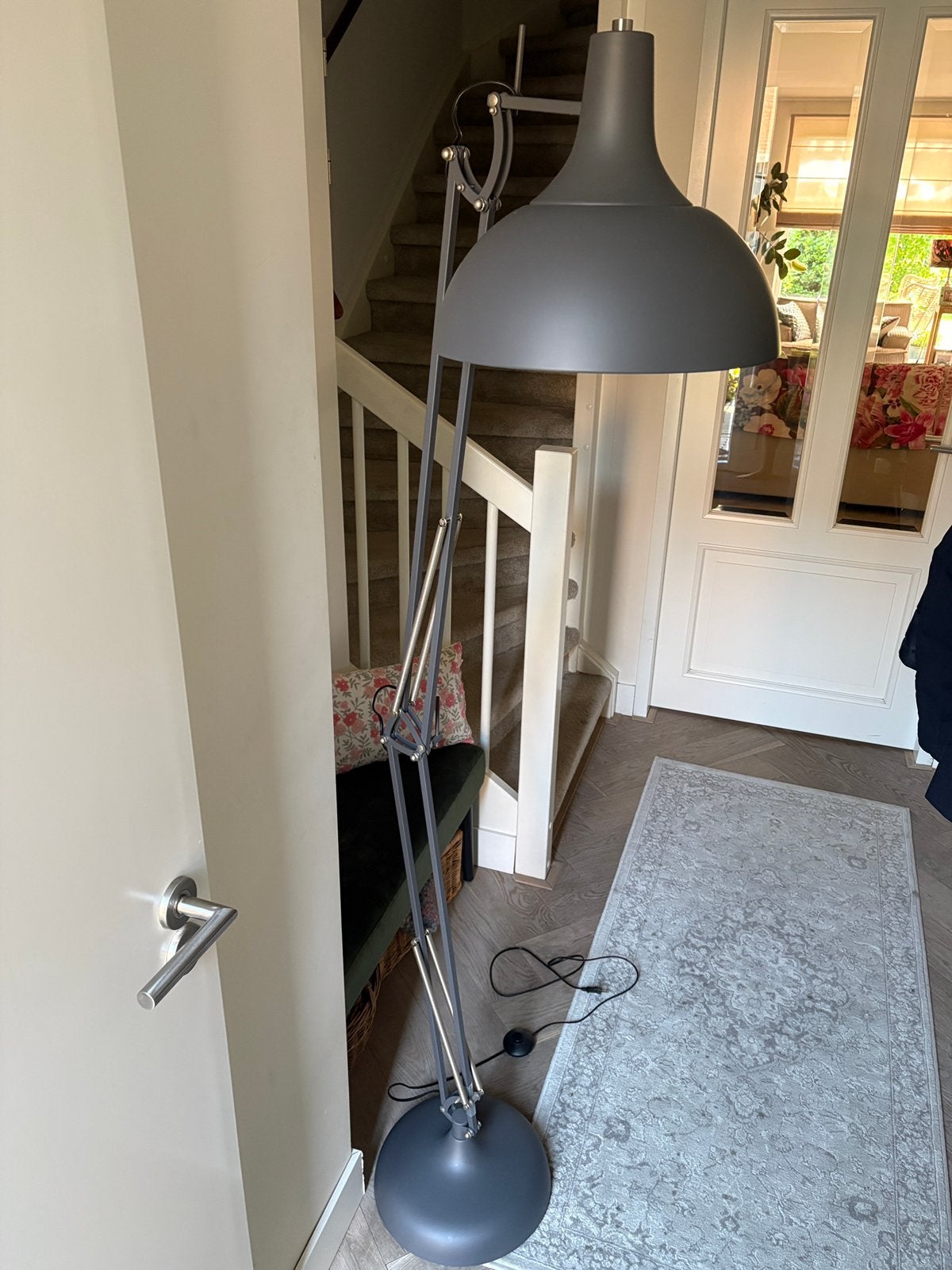 Industriele vloerlamp van Dykk, Ophalen of Verzenden, Nieuw, 150 tot 200 cm