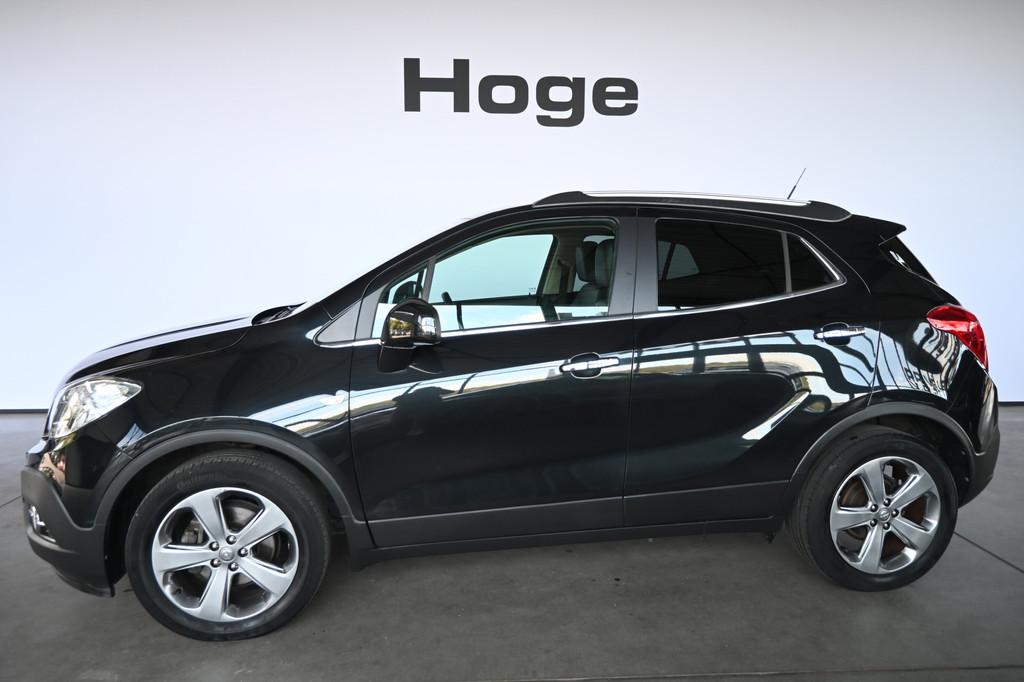 Opel Mokka 1.4 T Cosmo Clima Navigatie Schuifdak Leder 100%, Keurmerk '100% Onderhouden', Euro 5, 1325 kg, Gebruikt