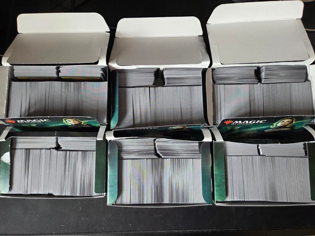 4500 commons & uncommons War of the Spark Magic Japanese, Ophalen of Verzenden, Zo goed als nieuw, Meerdere kaarten