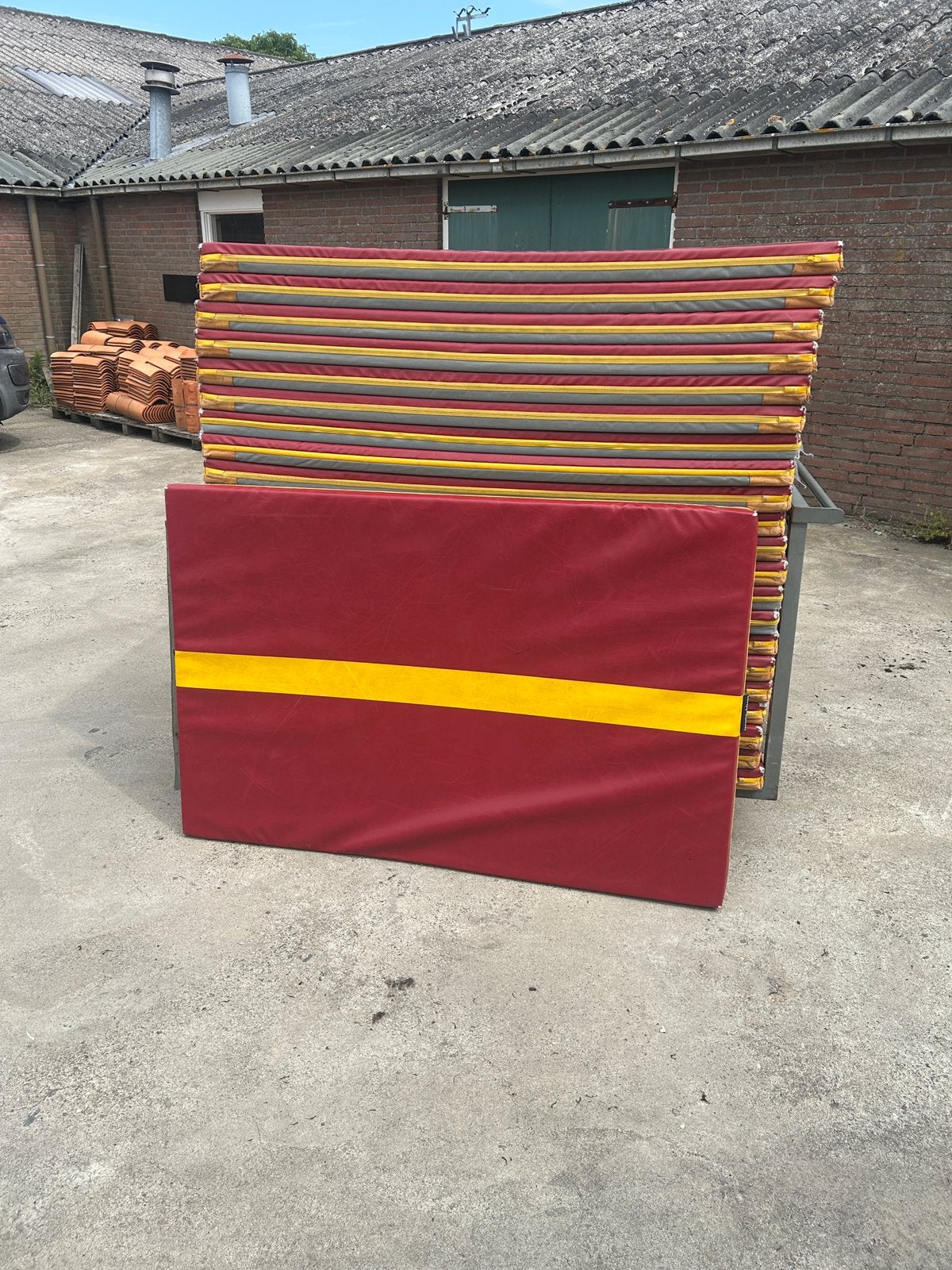 Turnmatten Jansen Fritsen 150x100cm, Maat 36 t/m 42, Ophalen, Zo goed als nieuw, Materiaal