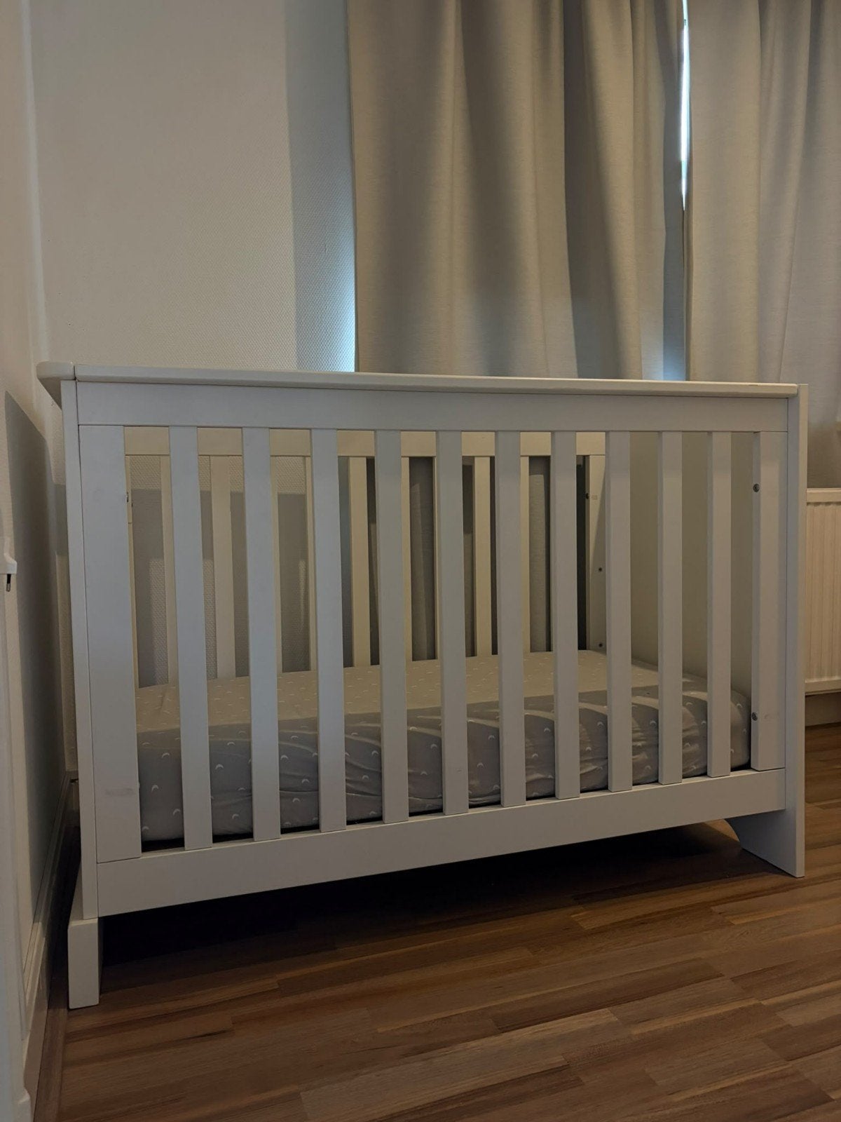 Wit Ledikant voor Baby's, Kinderen en Baby's, Ophalen, Gebruikt, Ledikant