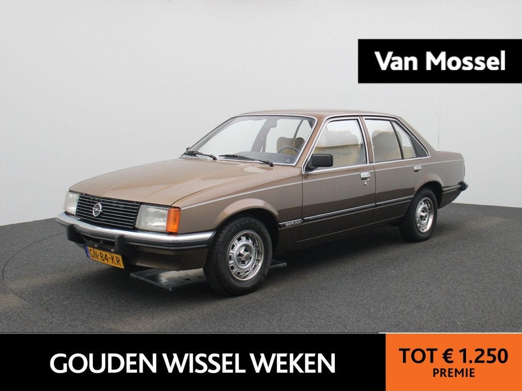 Opel Rekord 2.0 S Berlina, 12 maanden, Gebruikt, Overige modellen, 4 cilinders