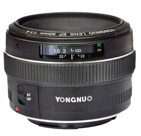 Yongnuo EF 50mm/F1.4 voor Canon camera's, Audio, Tv en Foto, Fotografie | Lenzen en Objectieven, Ophalen, Overige merken, Zo goed als nieuw