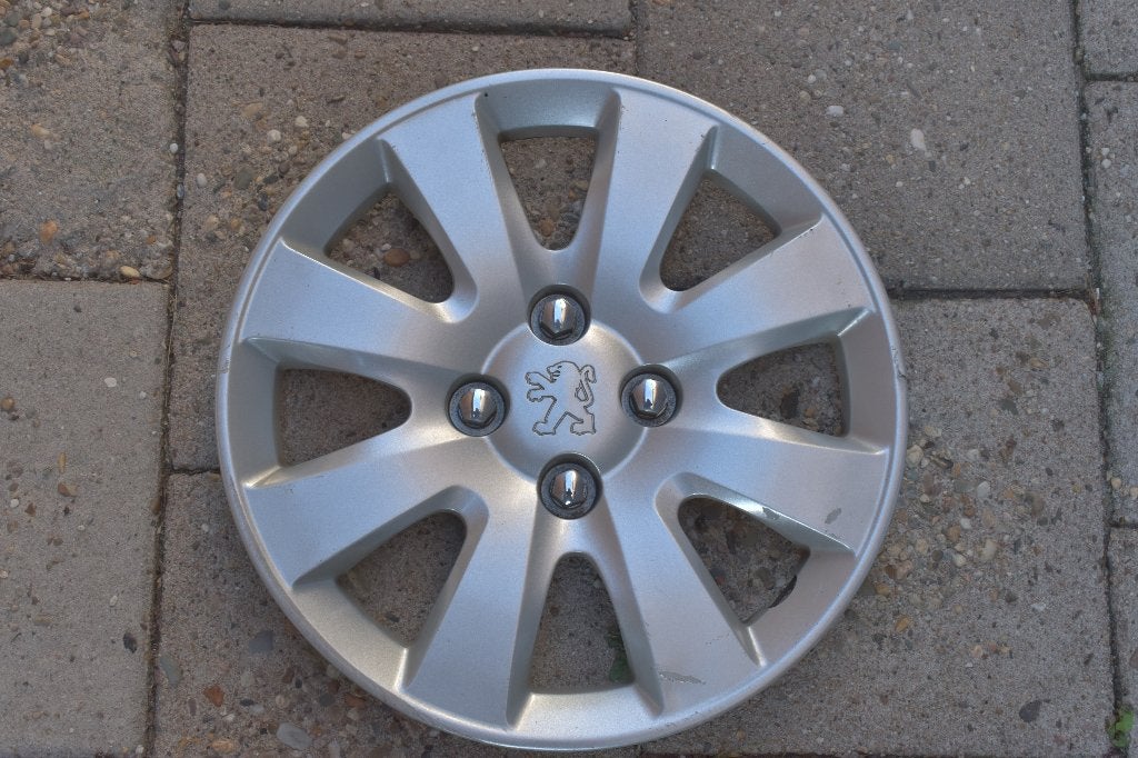 1 losse originele wieldop Peugeot 207 15 inch (Model 1), Auto diversen, Wieldoppen, Ophalen of Verzenden, Gebruikt
