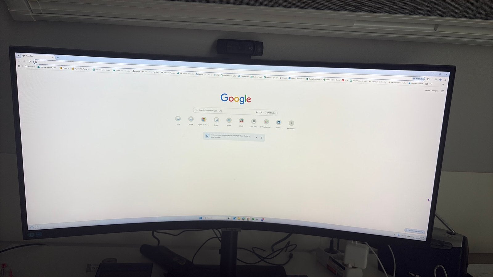 Samsung 34” Ultrawide Curved USB-C 3440x1440, Computers en Software, Monitoren, Ophalen, VA, Zo goed als nieuw, USB-C