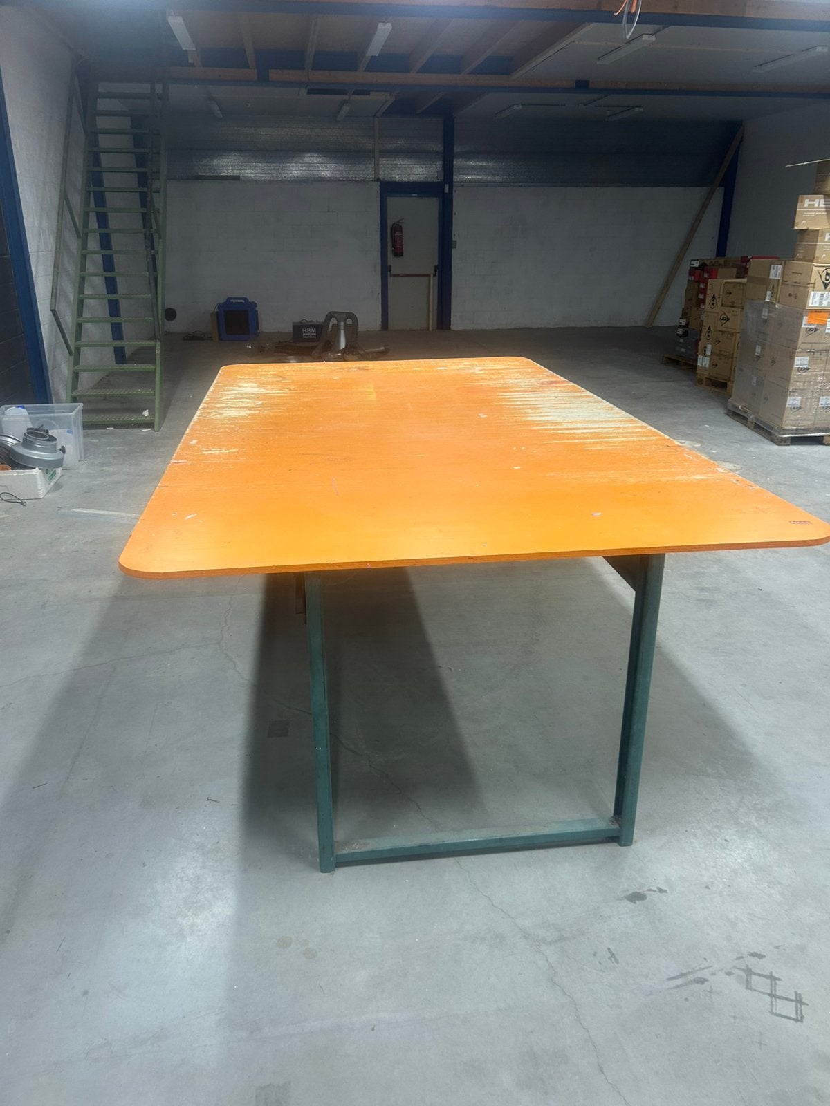 Werktafel groot, Ophalen, Gebruikt