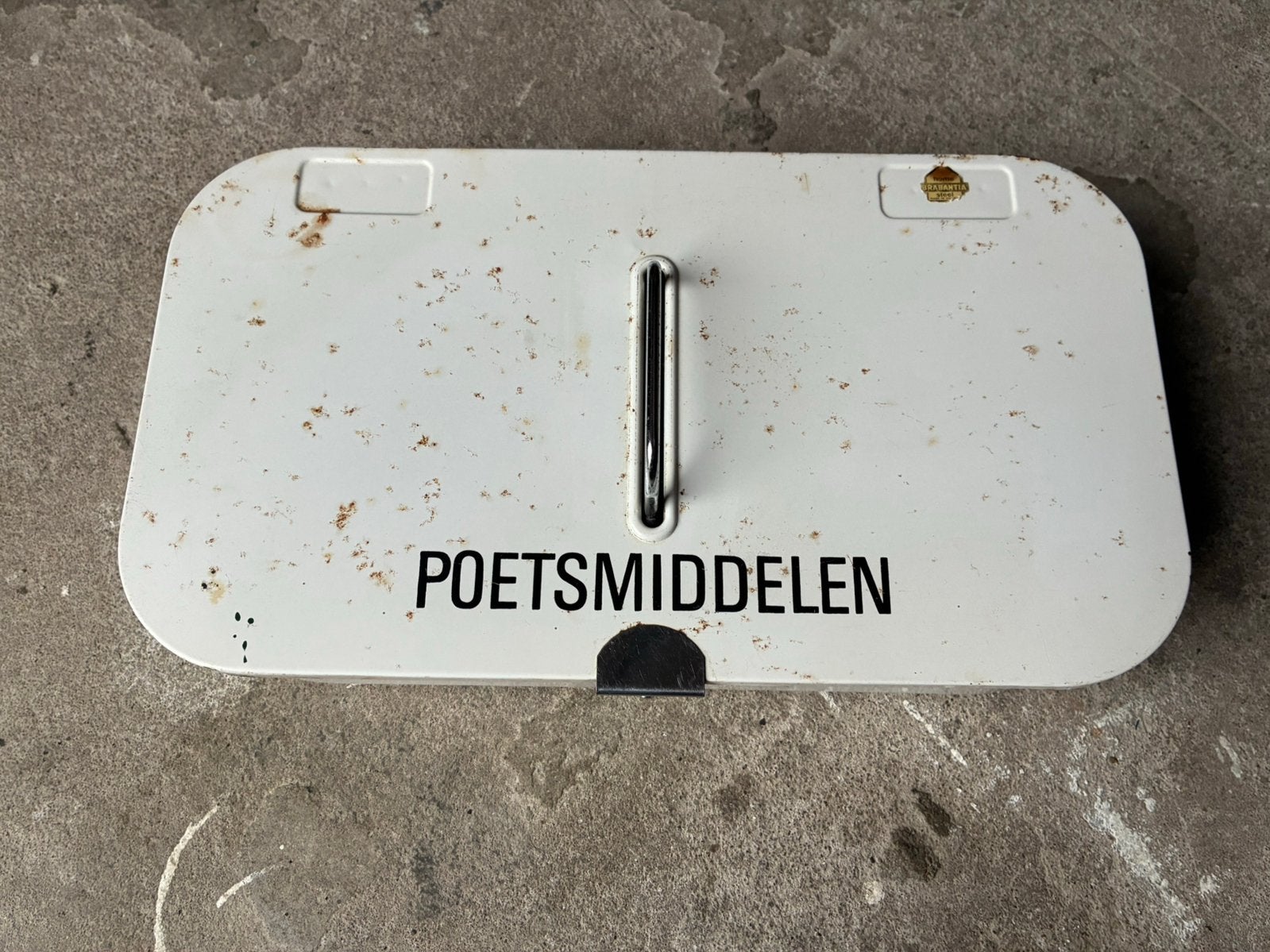 Brabantia schoenpoetsdoos, Ophalen of Verzenden, Gebruikt