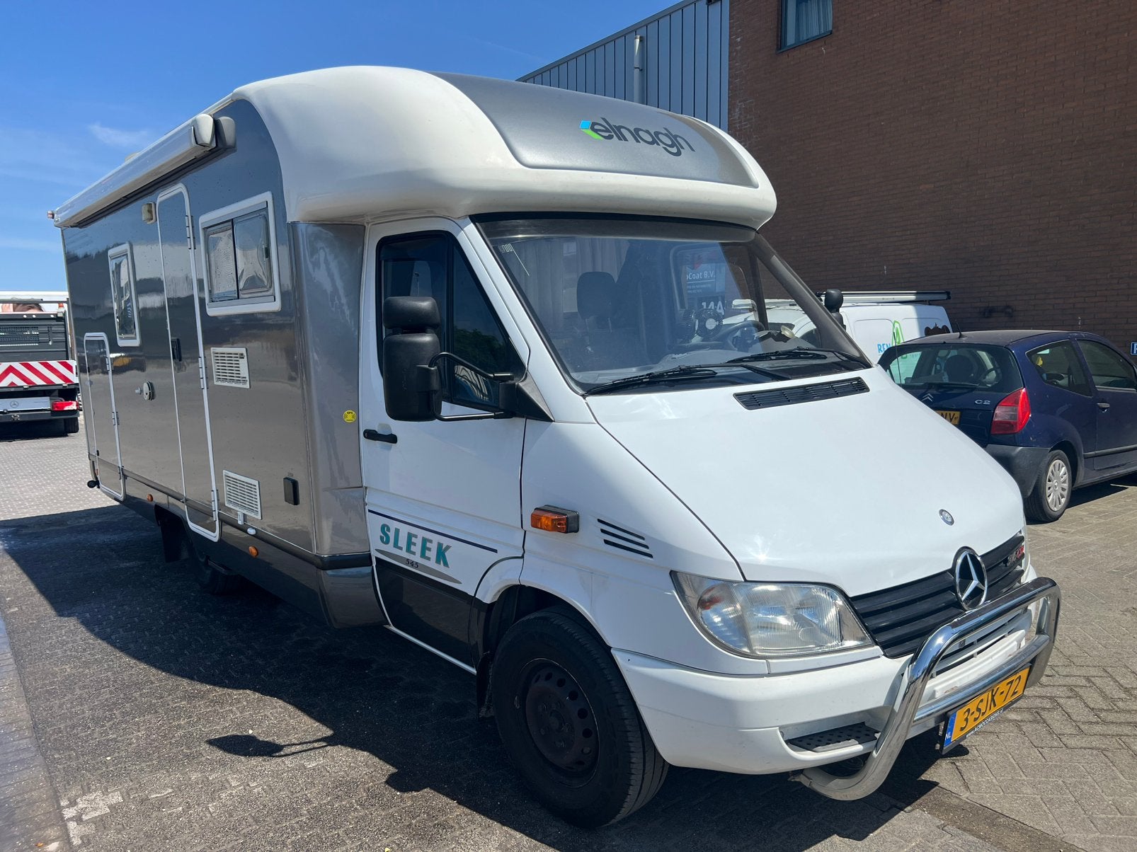 Mercedes sprinter Elnagh, Ringverwarming, Luifel, Mercedes-Benz, Gaslek-detector